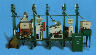 现代Gecombineerde Rijstfabrikantmachine每小时1吨